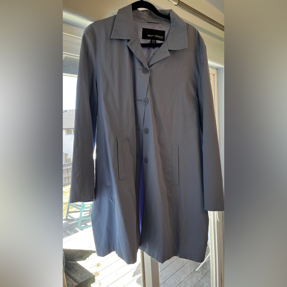 Weatherproof Women's Lavender Trench Coat XL